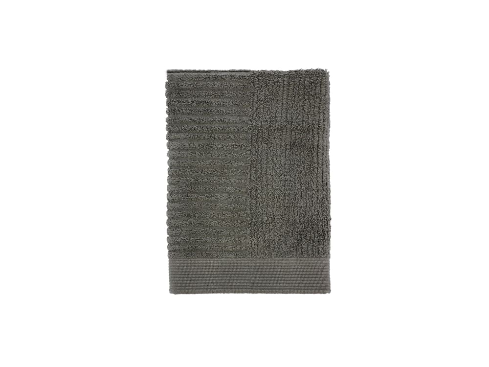 Serviette en coton vert olive 50x70 cm Serviette en coton vert olive 50x70 cm