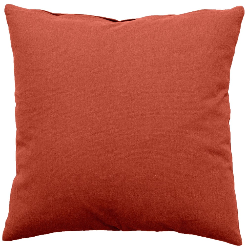 Enjoy Home Unifarbenes abziehbares Kissen aus Baumwolle style modern orange Baumwolle