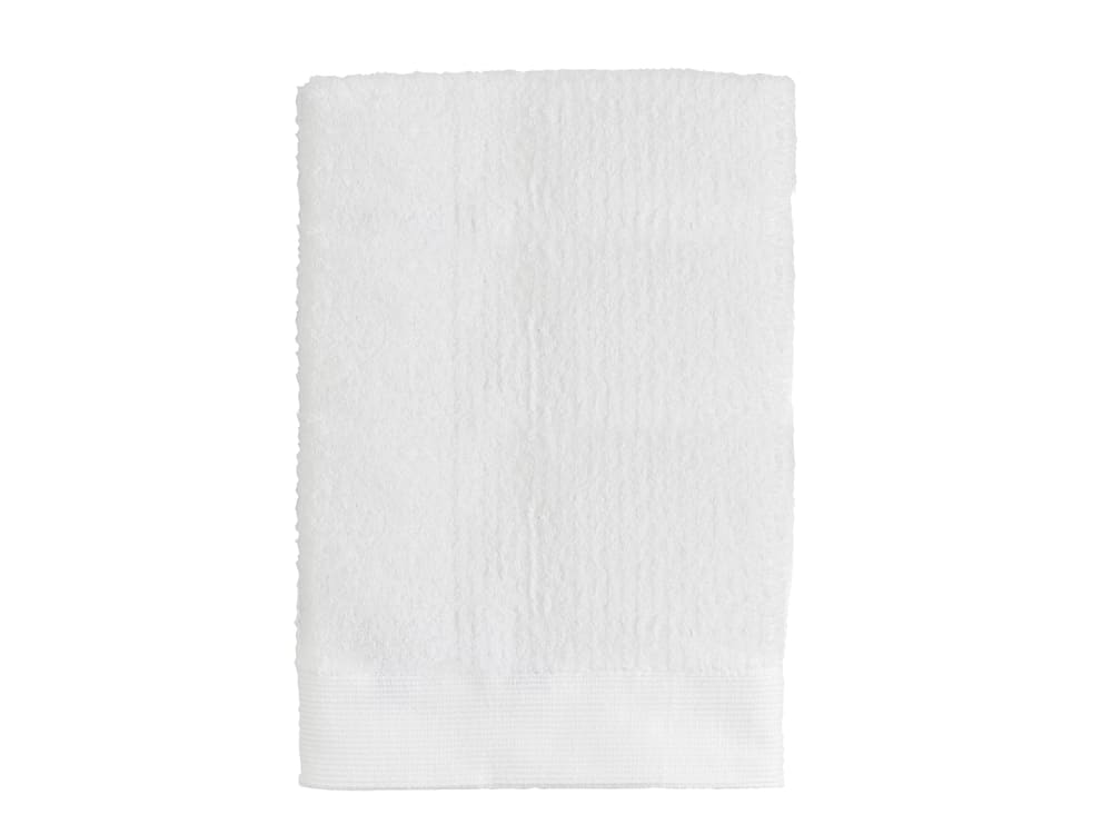 Serviette en coton blanc 50x70 cm