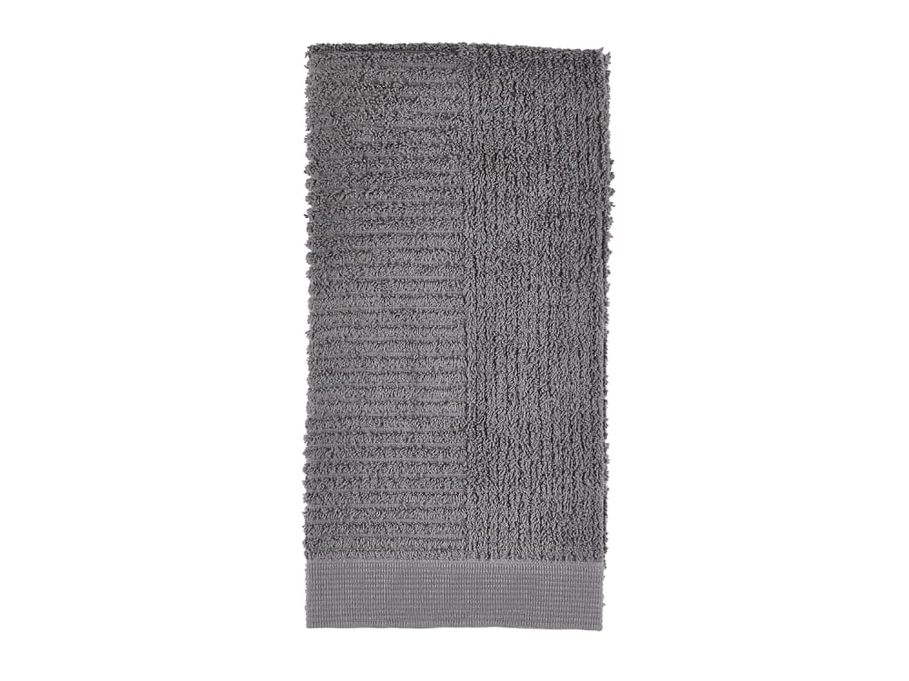 Serviette en coton gris 50x100 cm