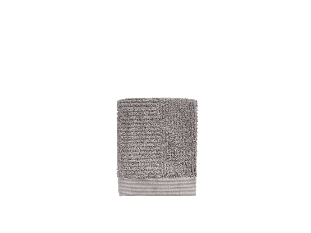 Serviette en coton gris 50x70 cm — vue 3