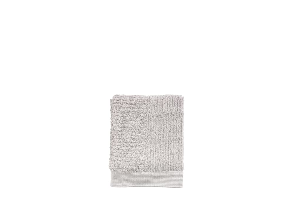 Serviette en coton gris clair 50x70 cm - Maisons du Monde