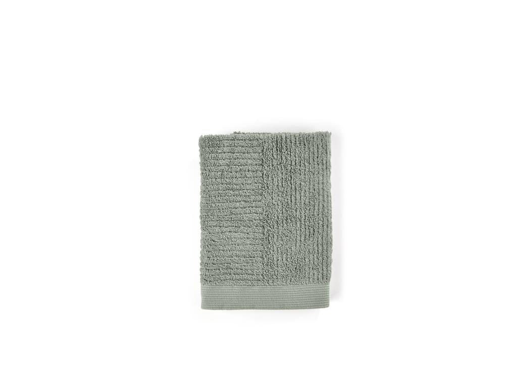 Serviette en coton vert matcha 50x70 cm - Maisons du Monde