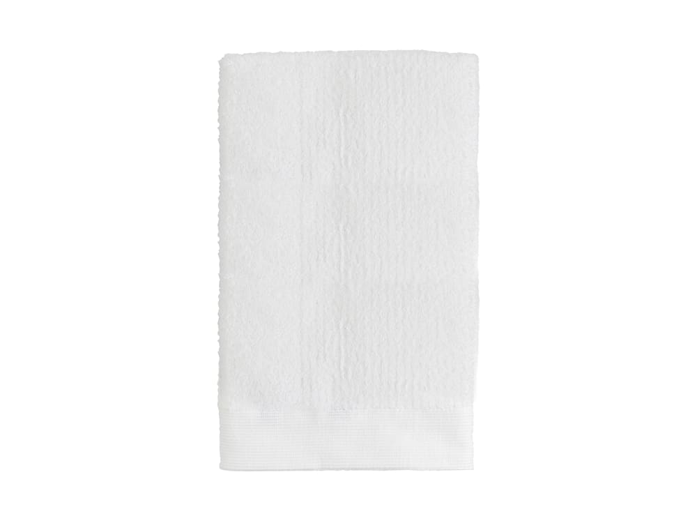 Serviette en coton blanc 50x100 cm