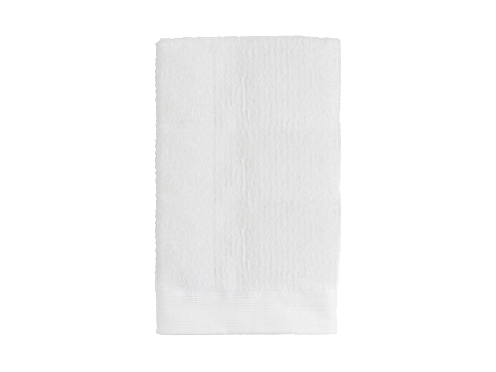 Serviette en coton blanc 50x100 cm - Maisons du Monde