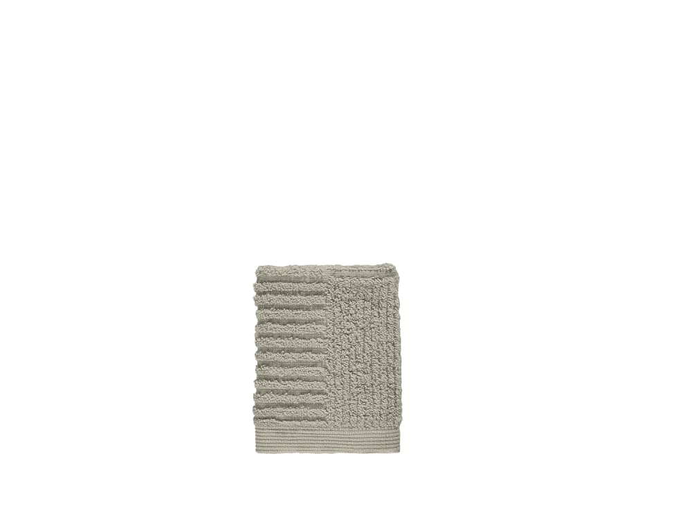 Serviette d'invité en coton vert eucalyptus  30x30 cm