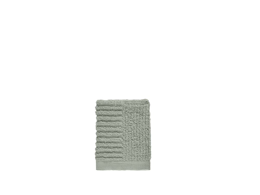 Serviette d'invité en coton vert matcha 30x30 cm - Maisons du Monde