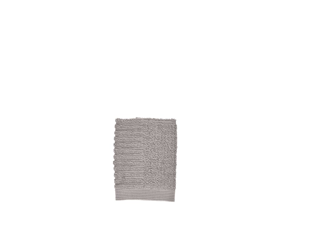 Zone Denmark Serviette d'invité en coton gris mouette 30x30 cm Certifié Oeko-Tex