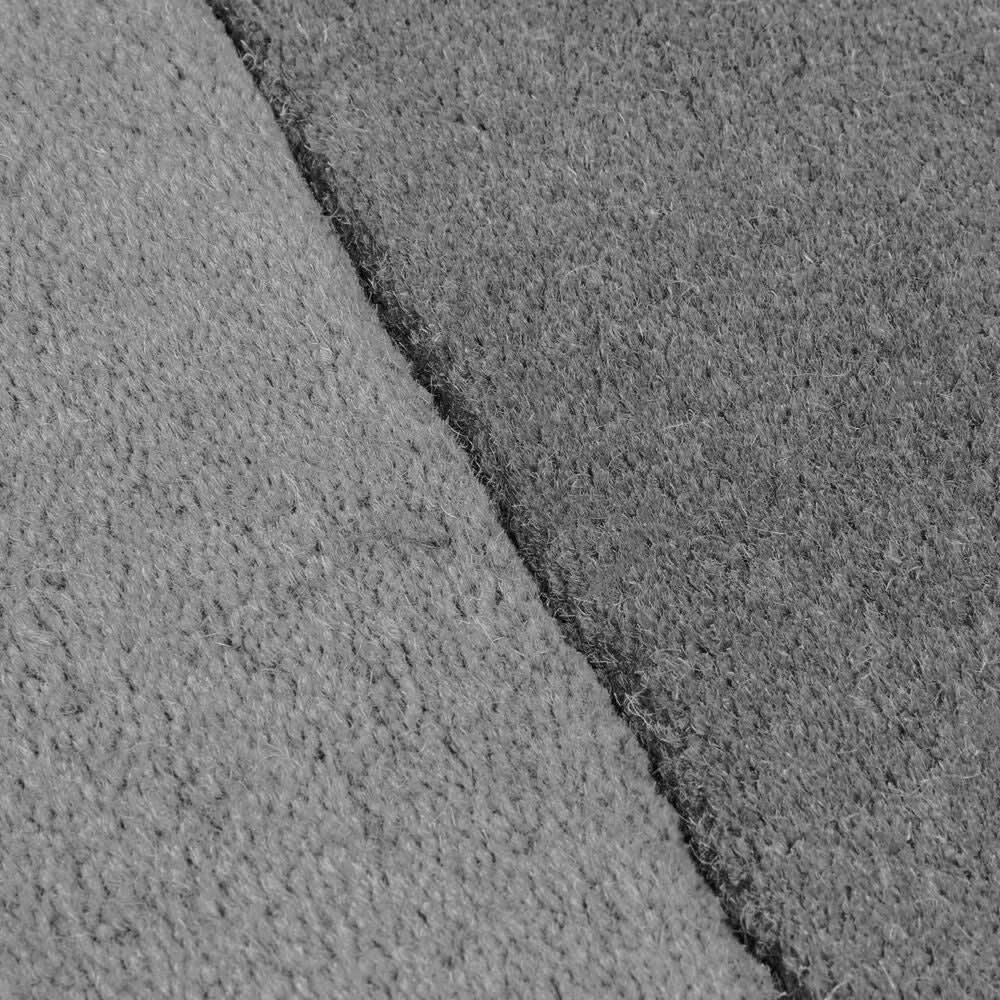 Tapis pure laine noire, grise et beige 150x240cm — vue 4