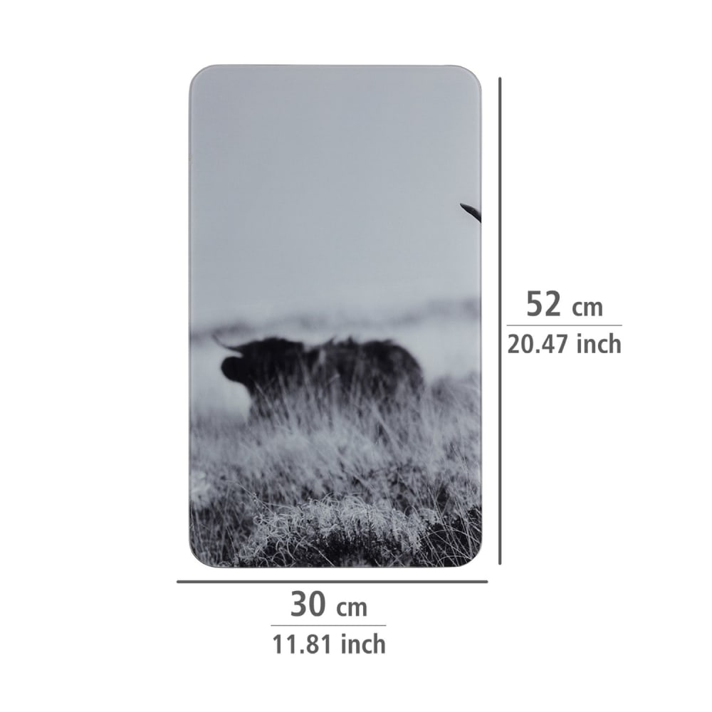 Lot de 2 plaques de protection imprimée highland - Maisons du Monde