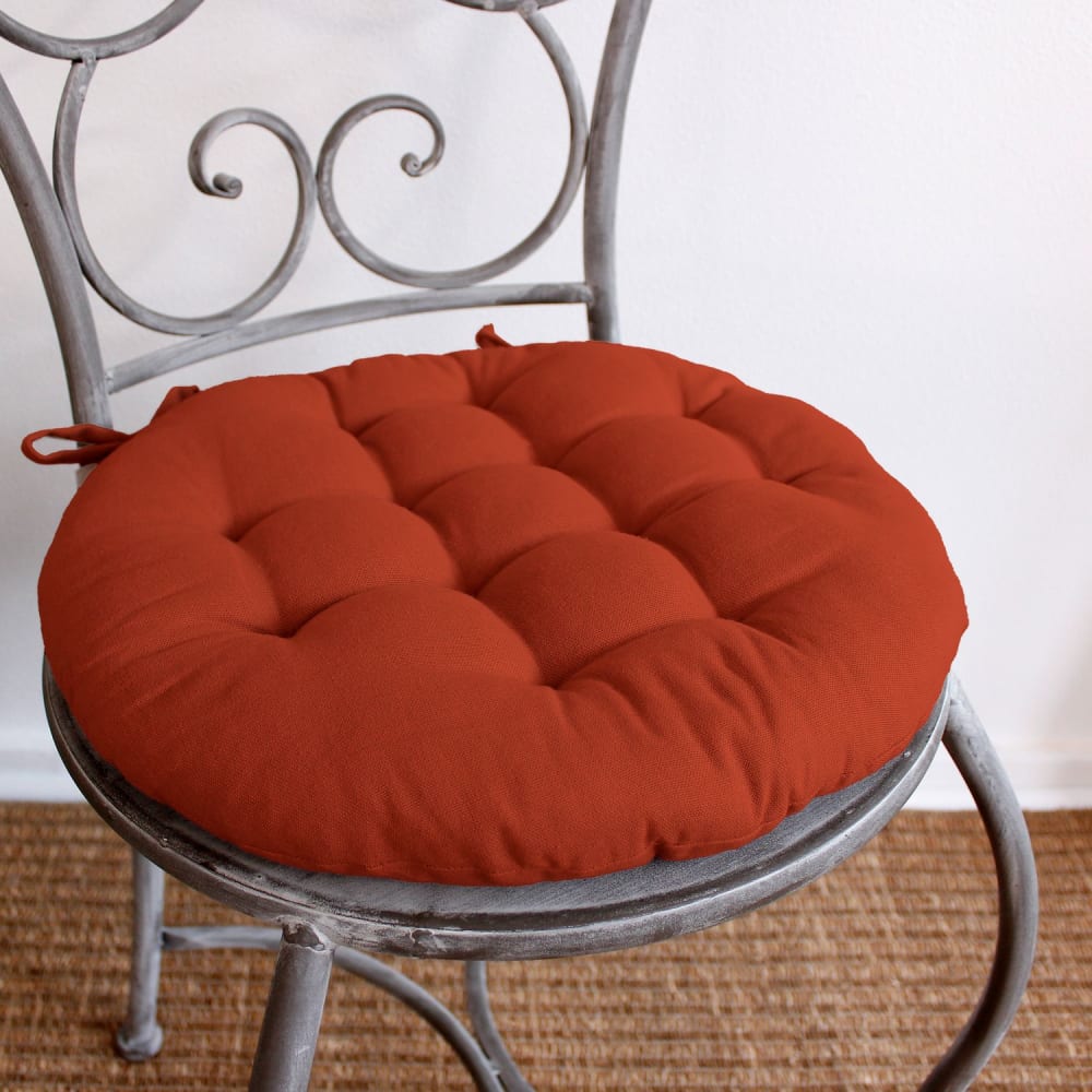 Galette de chaise ronde terre cuite Diam. 38 cm - Maisons du Monde