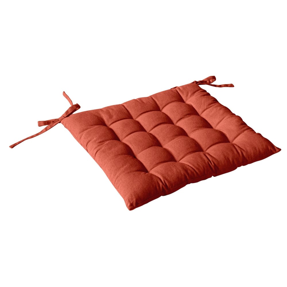 Galette de chaise terre cuite 38 x 38 cm