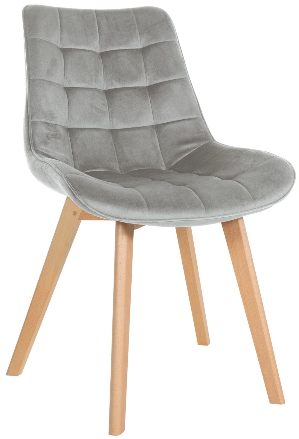 Chaise avec pieds en - assise