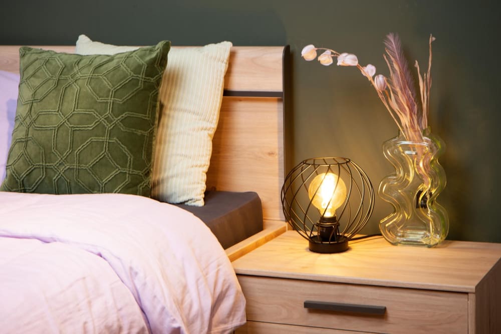 Lampe de table métal noir 25 cm - Maisons du Monde
