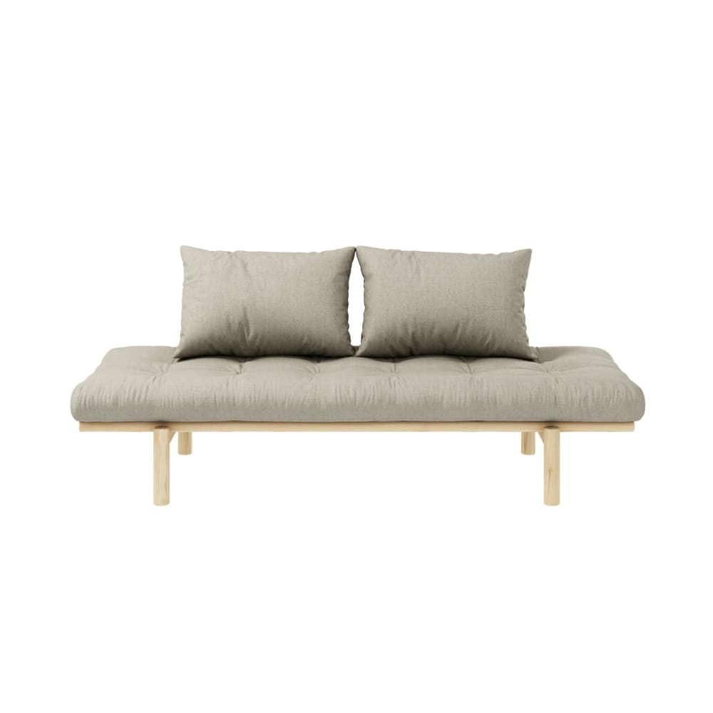 banquette futon en pin