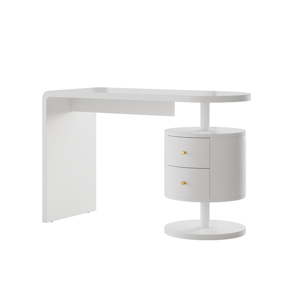 Coiffeuse sans miroir blanc 120x76cm Coiffeuse sans miroir blanc 120x76cm