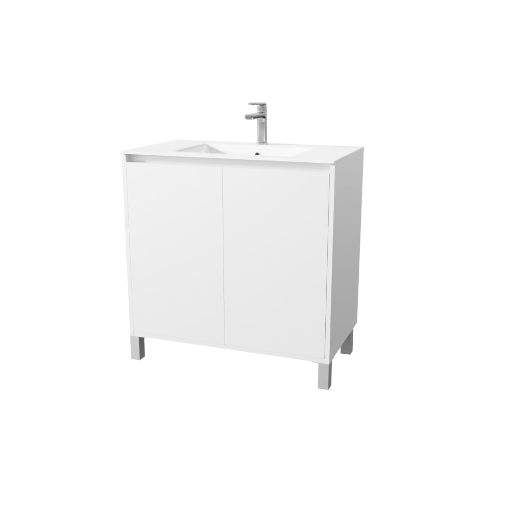 Meuble salle bains - pieds