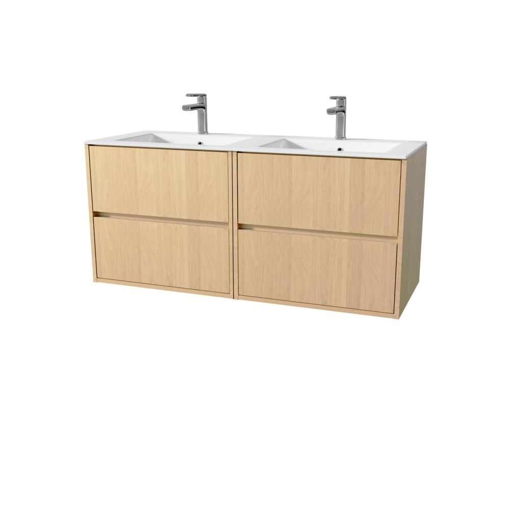 Meuble salle bains - double