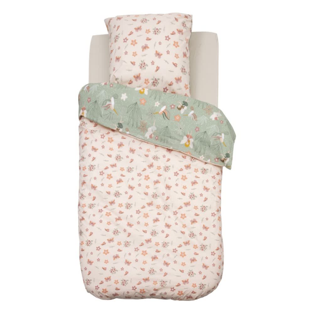 Parure de couette 100% coton 57 fils imprimée 140x200cm 1 taie (Decoratie) - Image 2