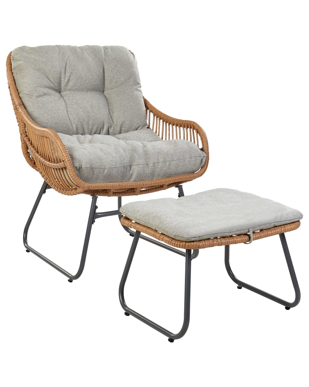 fauteuil en polyrotin