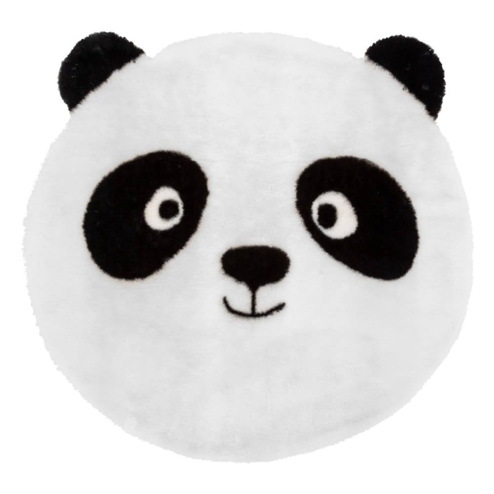 Decoratie Tapis panda rond diamètre 100cm Blanc Pes - Polyester
