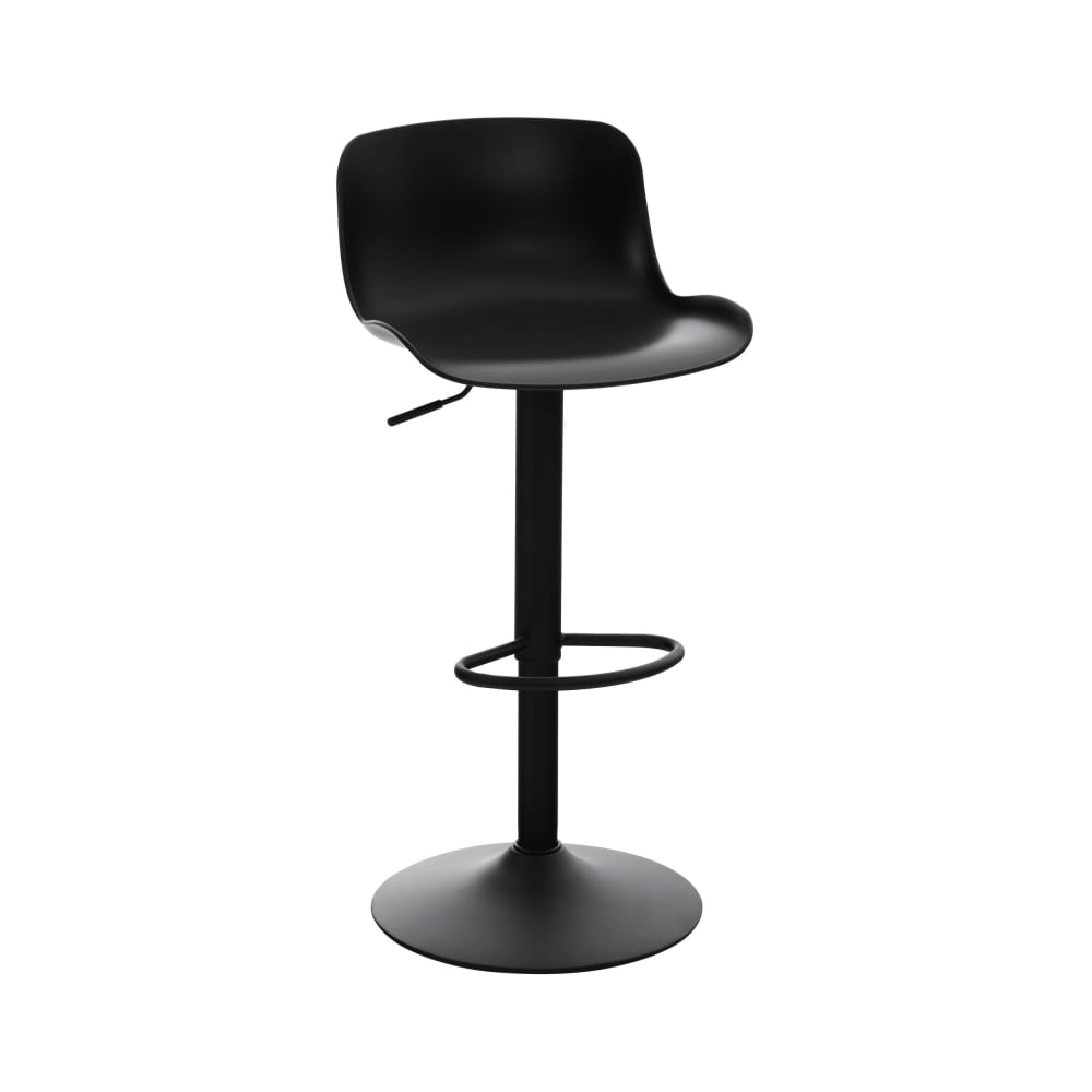 CLP Barhocker höhenverstellbar drehbar aus Kunststoff schwarz style modern - Harz