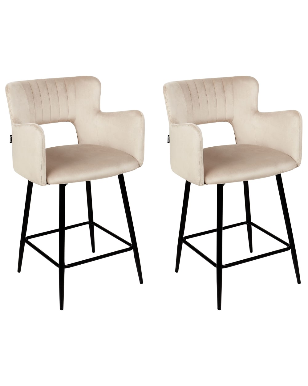 Lot 2 chaises bar