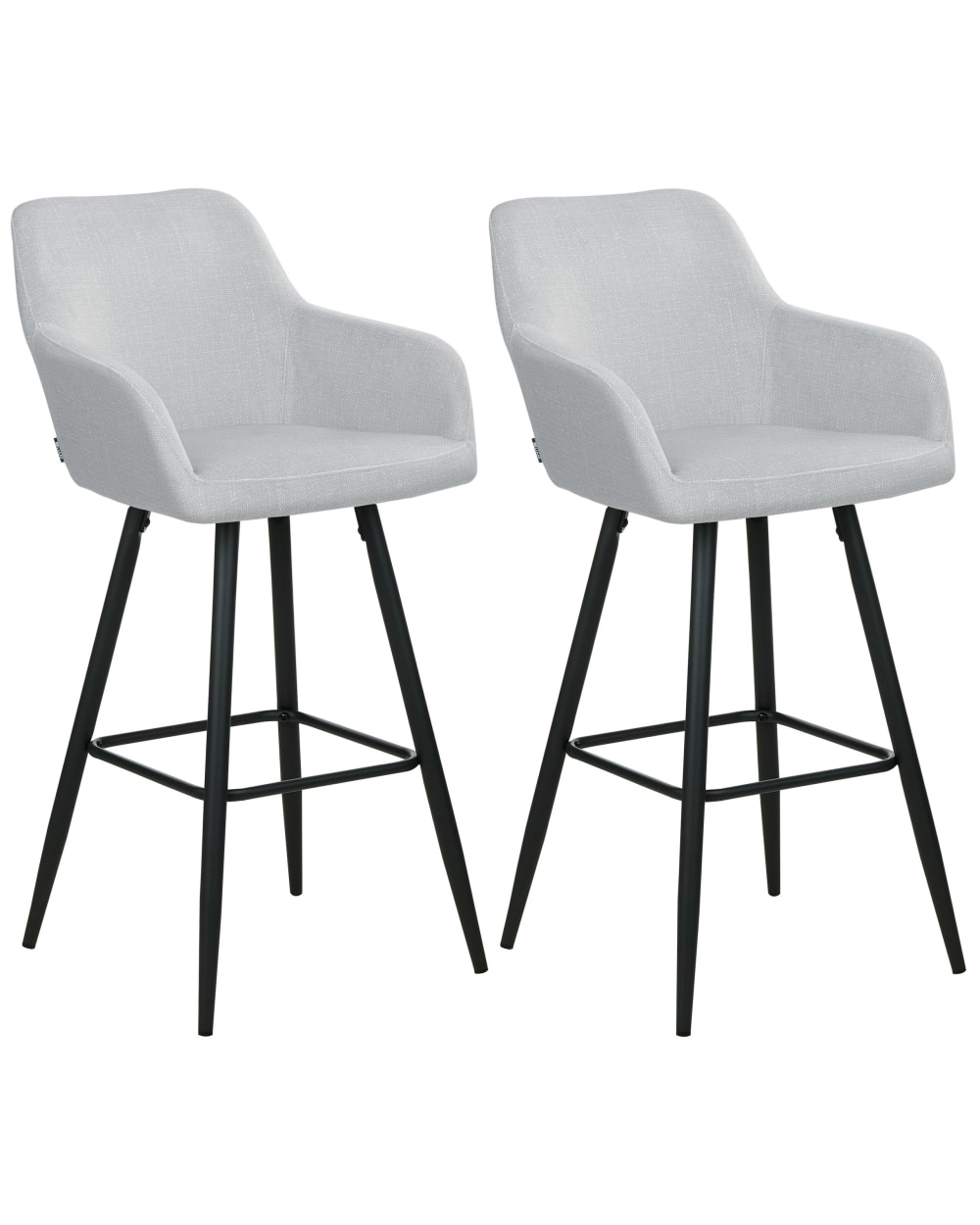 Lot 2 chaises bar