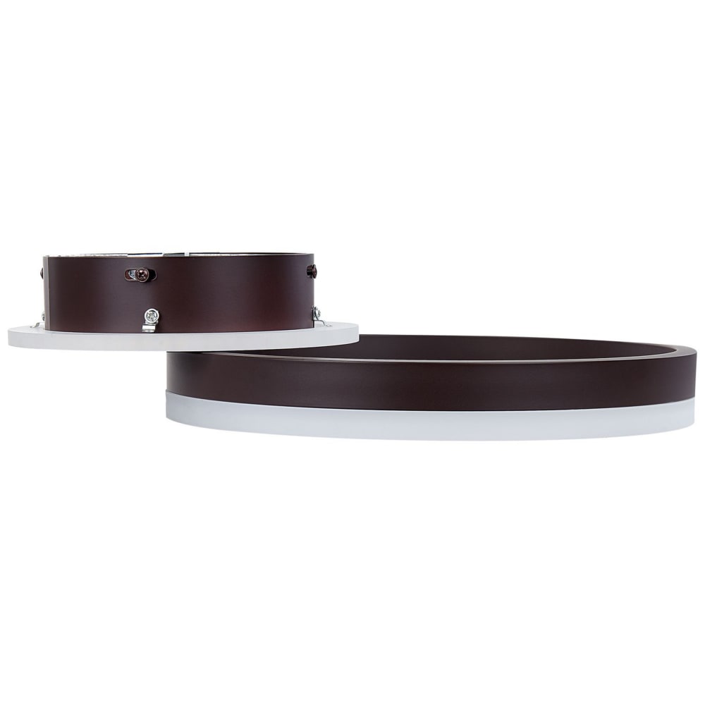 Plafonnier à led métal marron foncé — vue 4