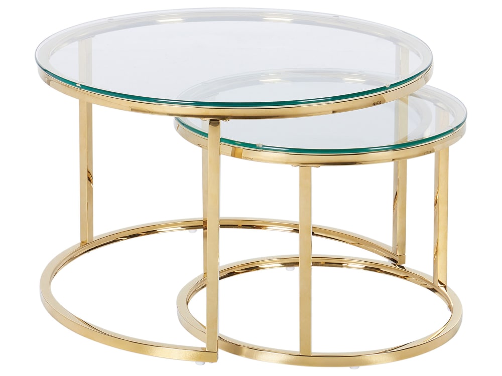 Lot de 2 tables basses