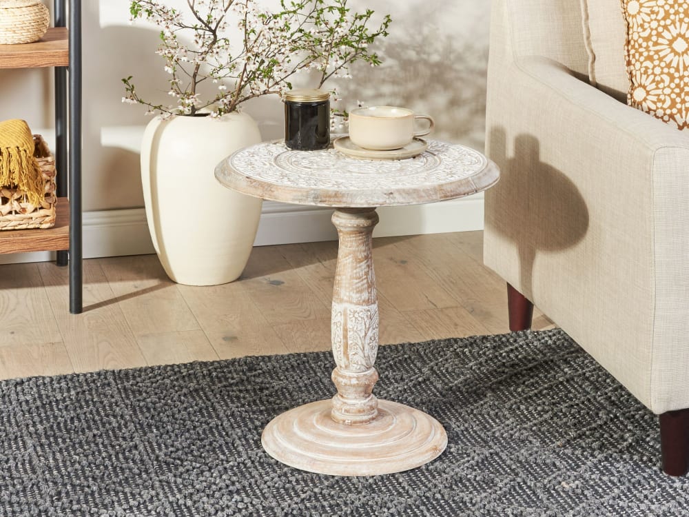 Beistelltisch aus Mangoholz, braun - Maisons Du Monde