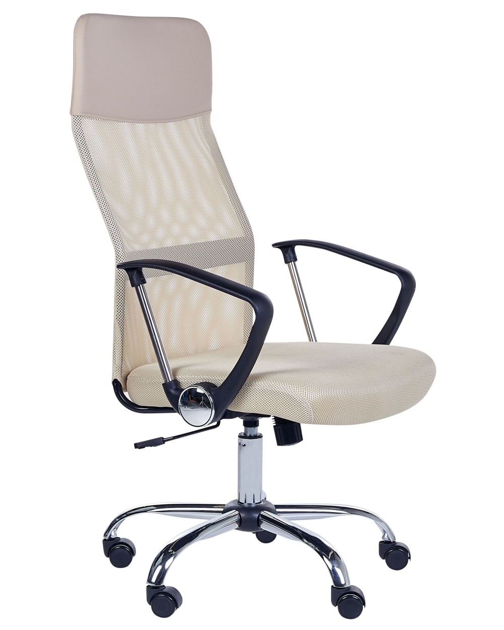 chaise de bureau beige