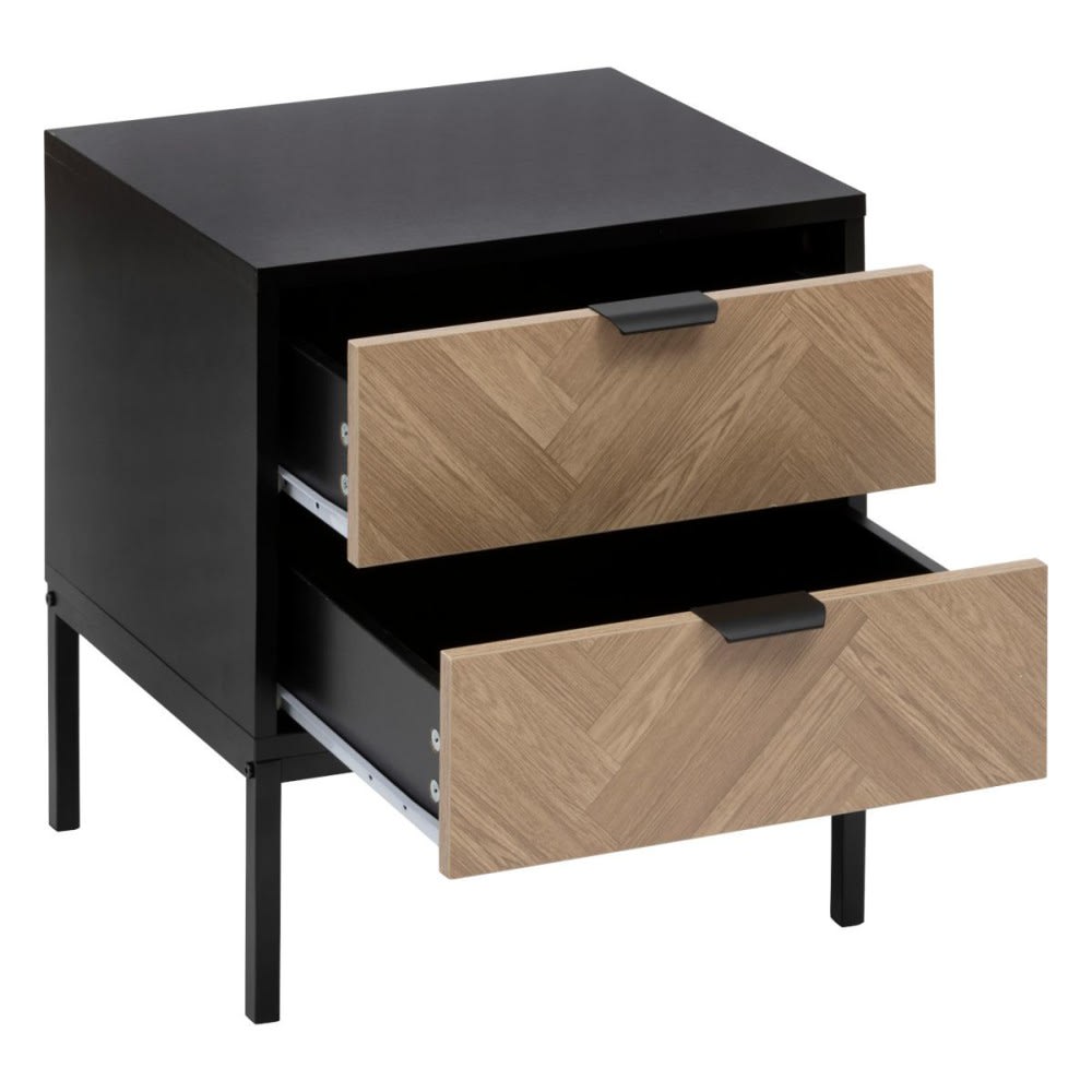 Table de chevet 2 tiroirs - Maisons du Monde
