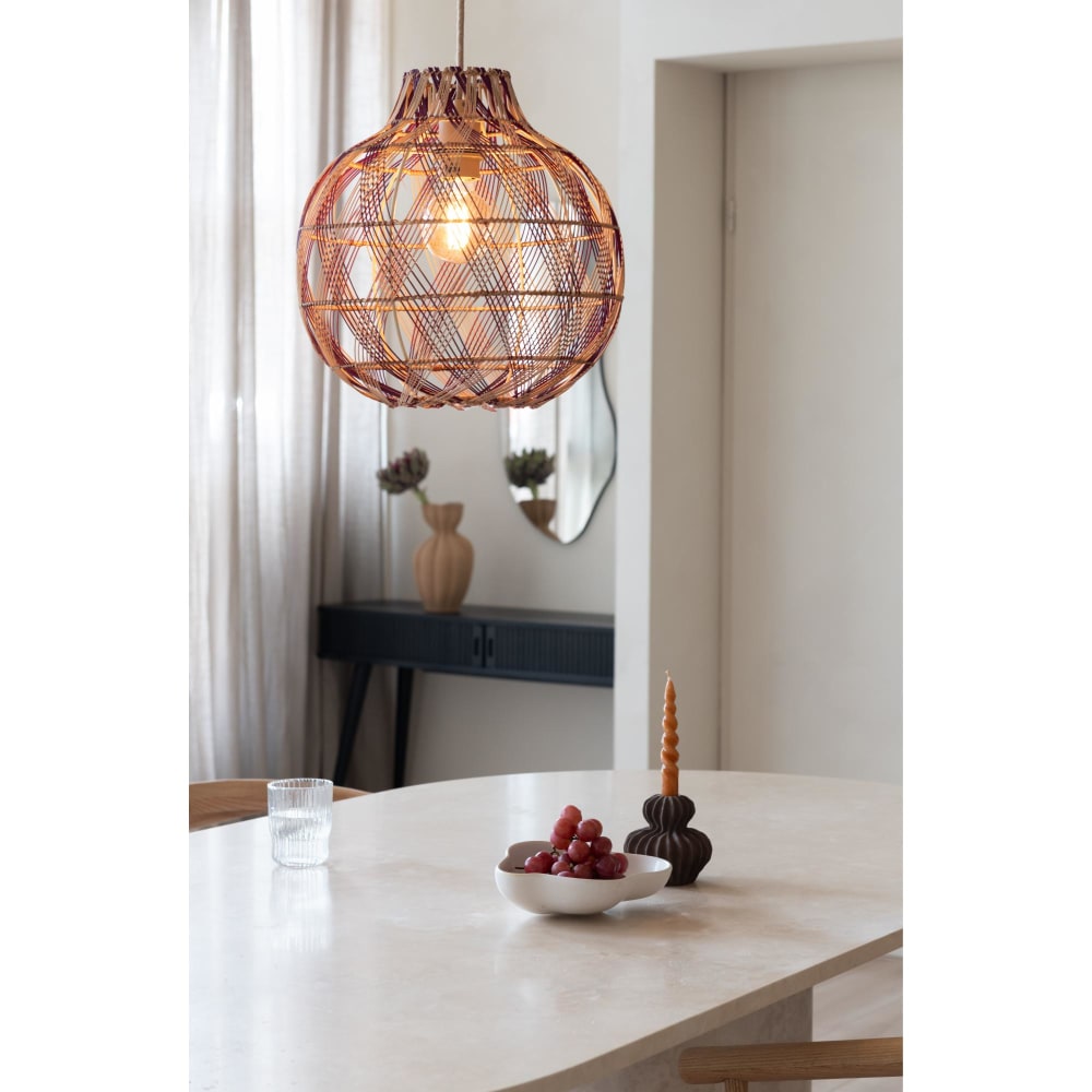 Suspension bambou naturel ø35cm — vue 3