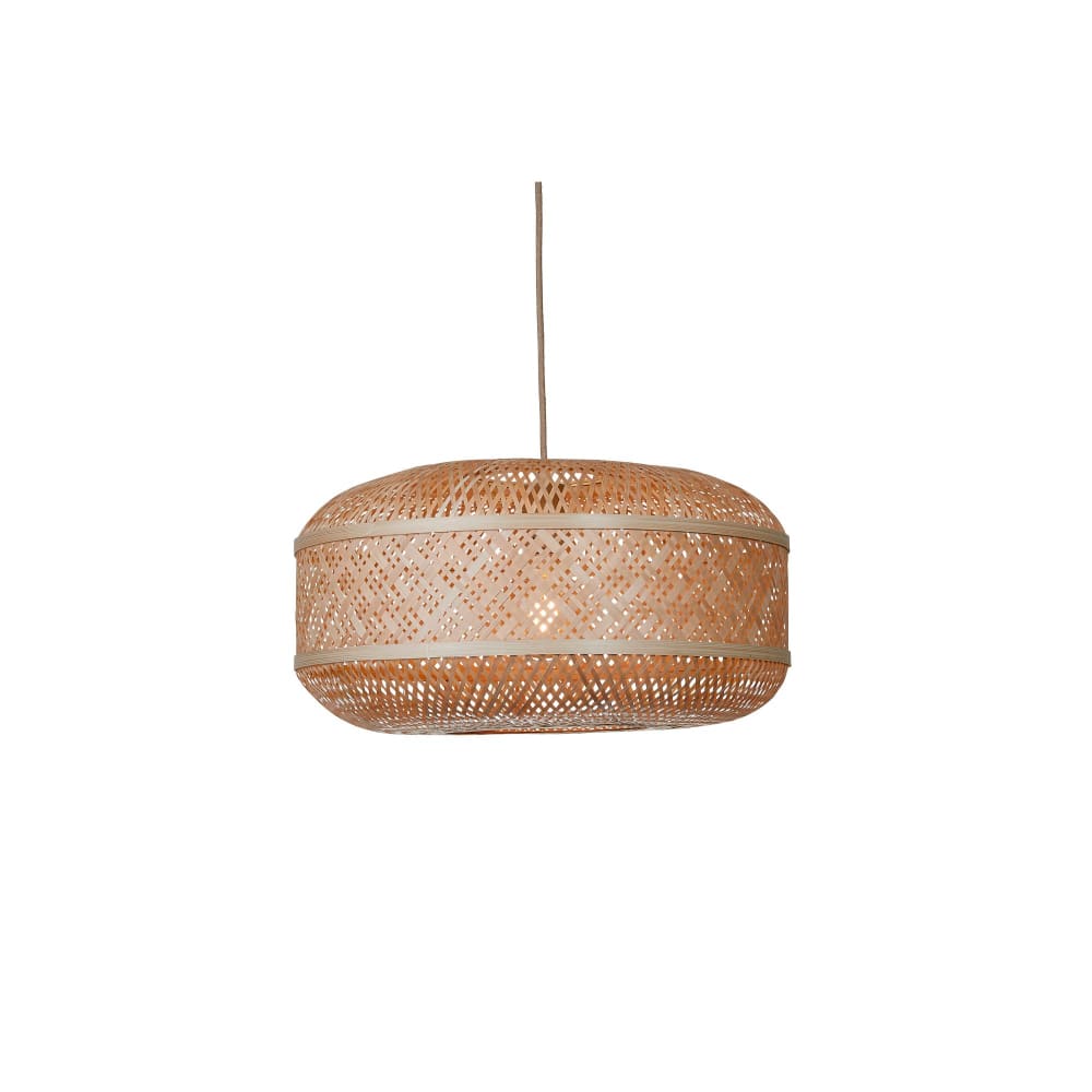 Suspension bambou naturel Ø50cm