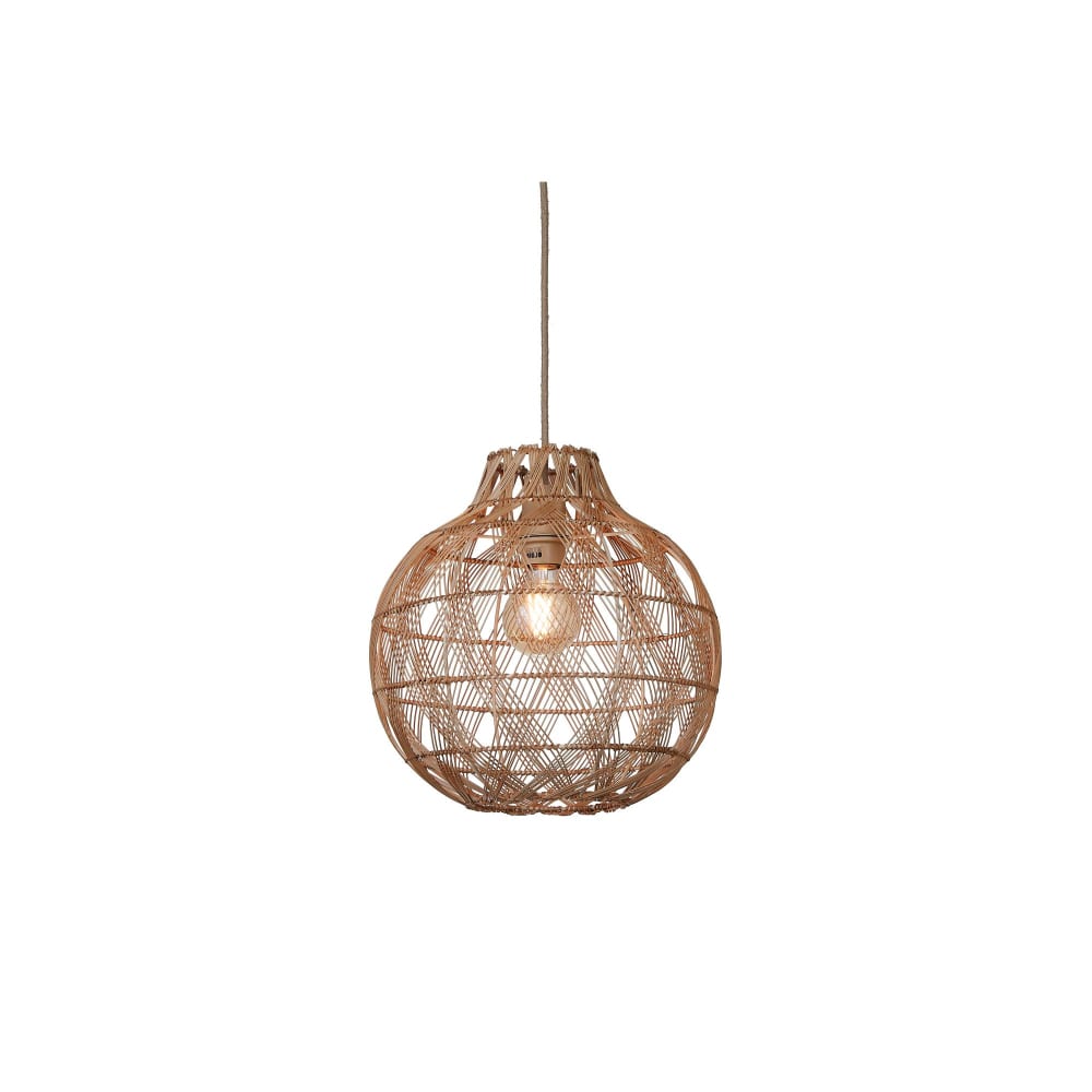 Suspension bambou naturel Ø35cm
