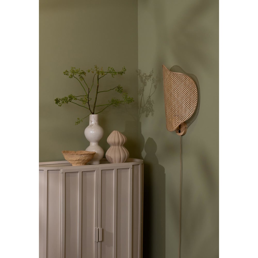 Wandlampe aus Bambus, natürlich, 50x40x50cm - Maisons Du Monde