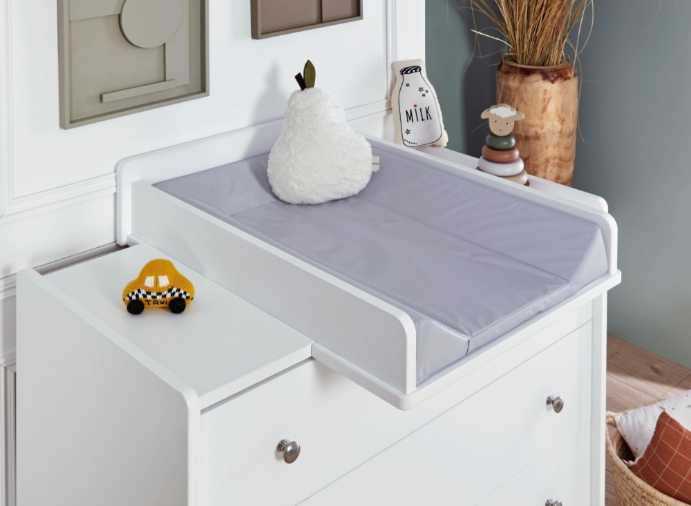 Plan à langer pour commode Blanc (Nateo Concept) - Image 1