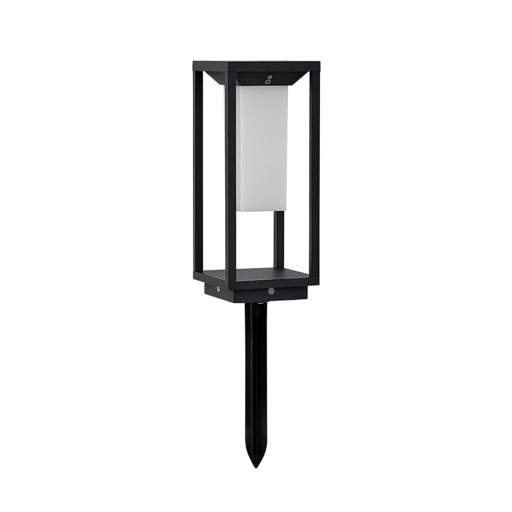 Lampe Solaire en Aluminium Noir