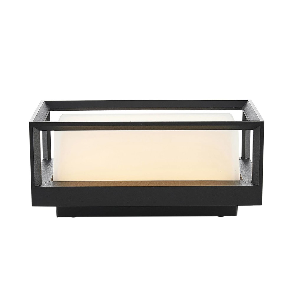 Applique Exterieur LED en Verre Noir