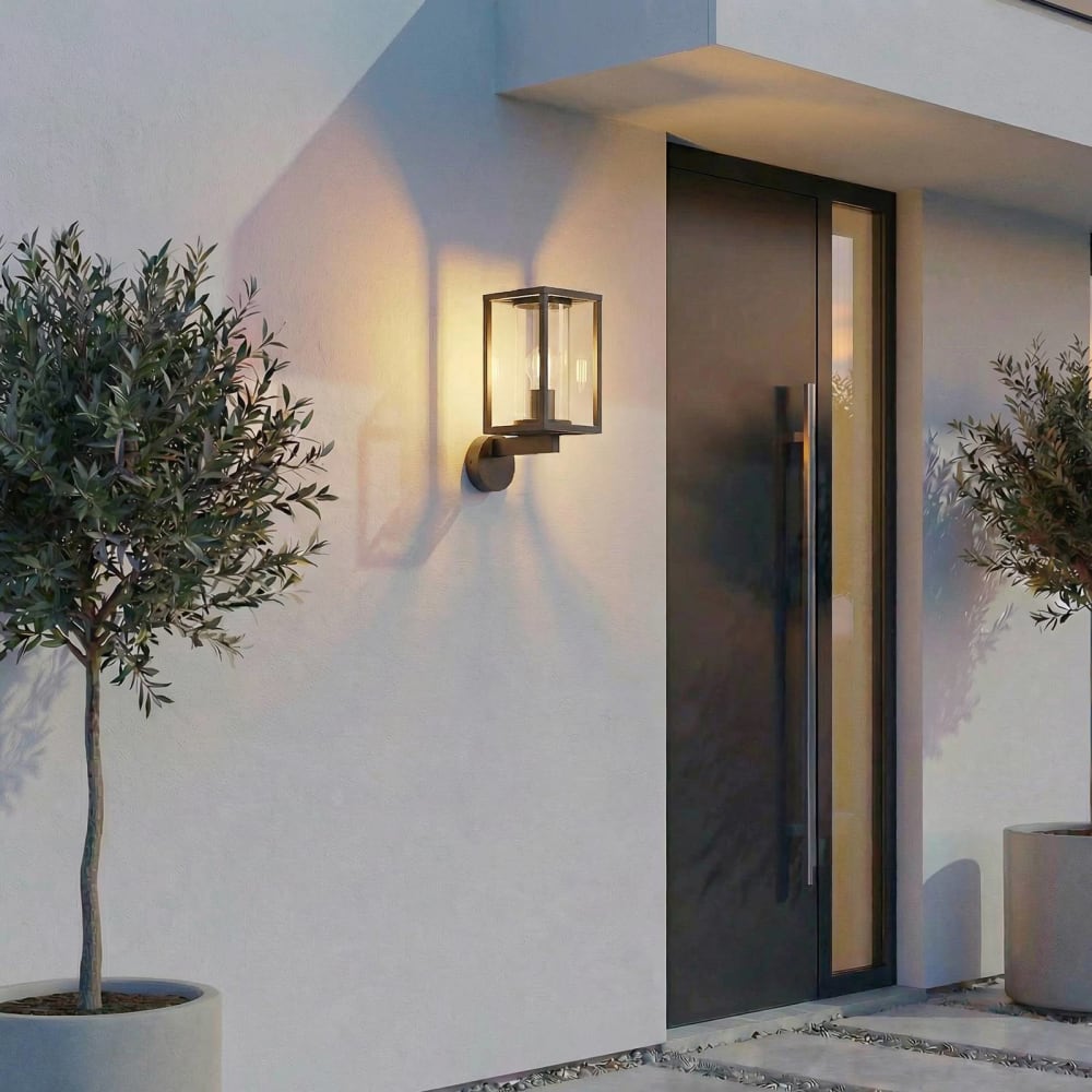 Außenwandleuchte aus Aluminium, schwarz - Maisons Du Monde