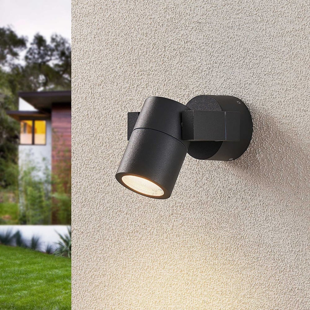Außenleuchte aus Aluminium, schwarz - Maisons Du Monde