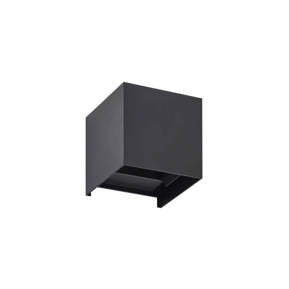 Applique Exterieur LED en Métal Noir