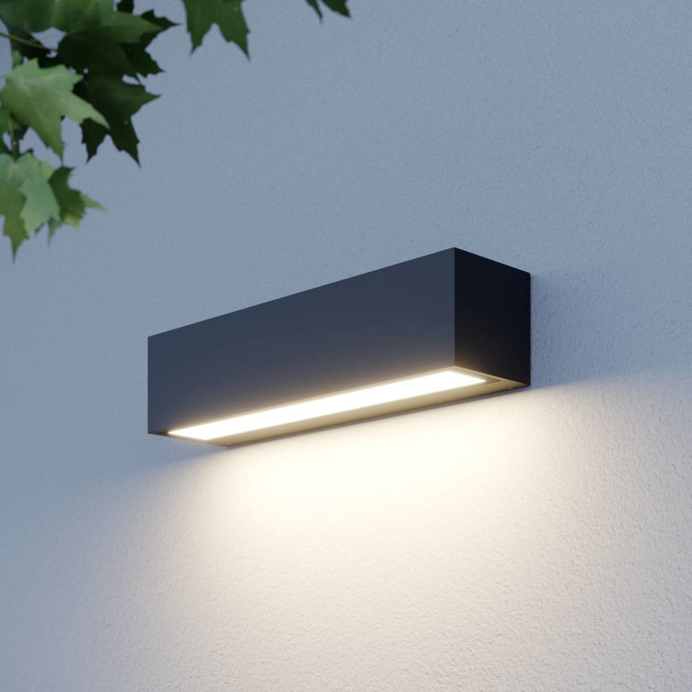 Applique Exterieur LED en Aluminium Noir