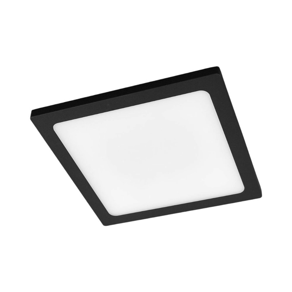 Plafonnier extérieur LED en Aluminium Noir