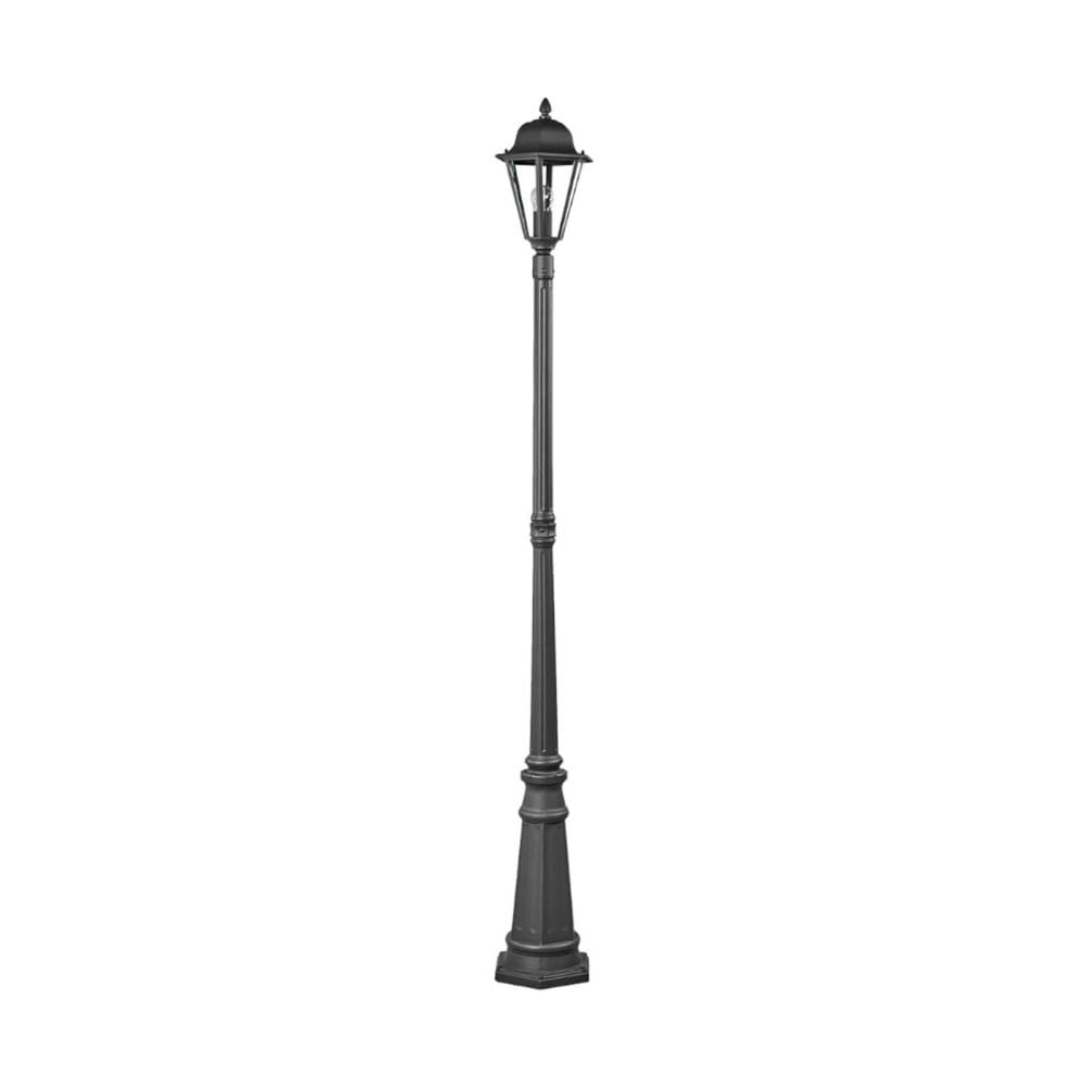 Lampadaire extérieur en Aluminium Noir