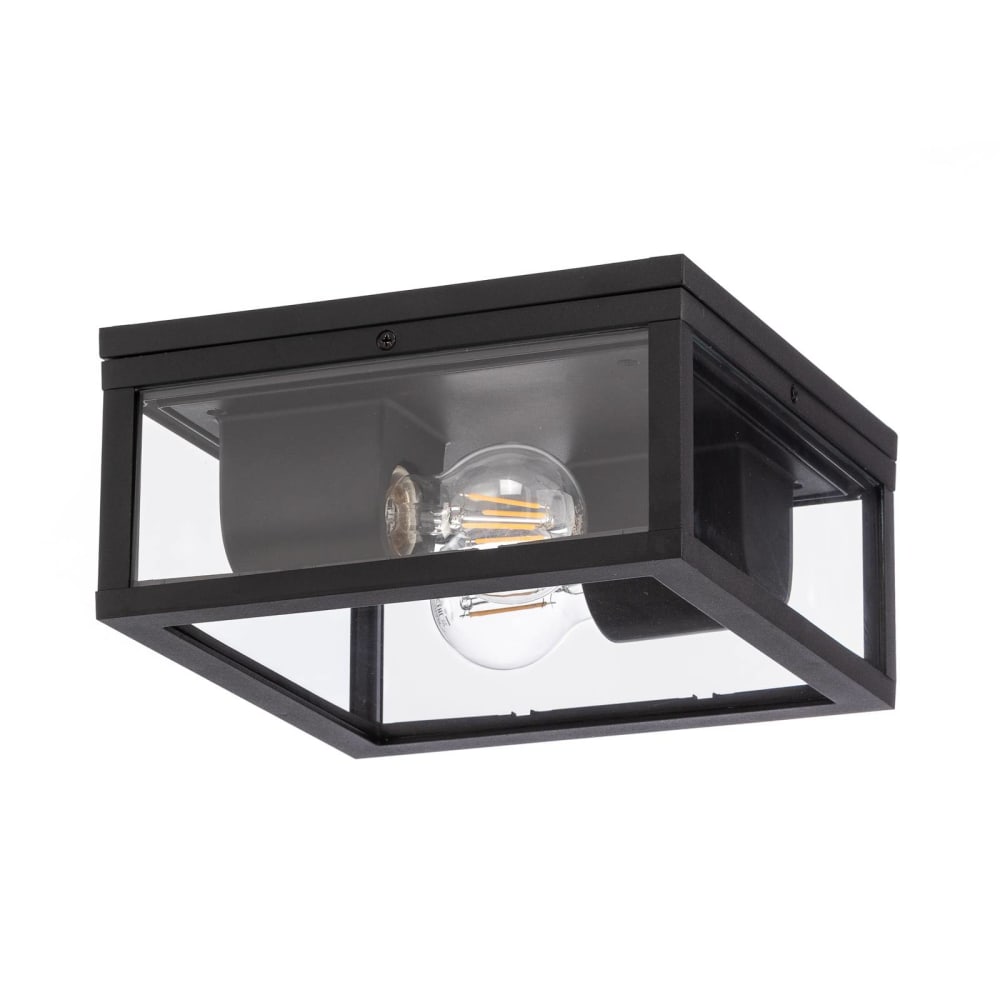 Plafonnier en Aluminium Noir