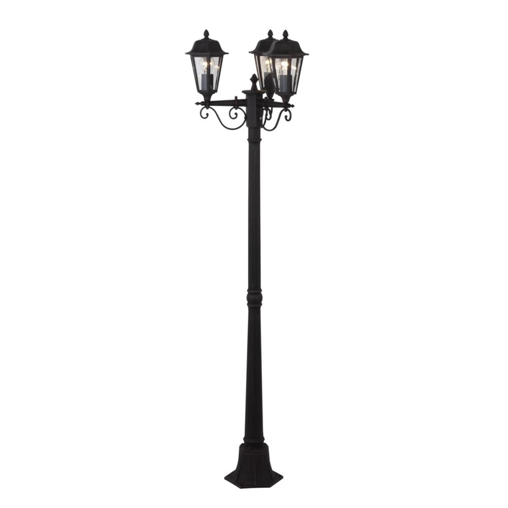 Lampadaire extérieur en Aluminium Marron