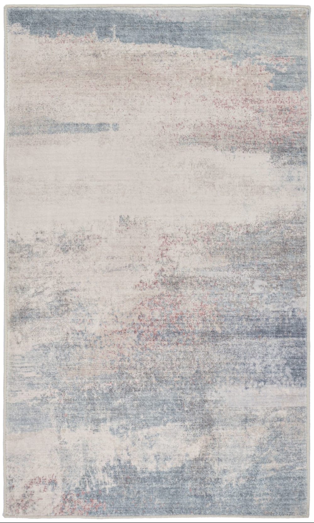 Tapis de bain moelleux - beige multicolore 60x100 cm