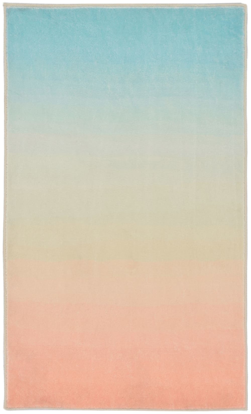 Tapis de bain moelleux - pastel multicolore 60x100 cm